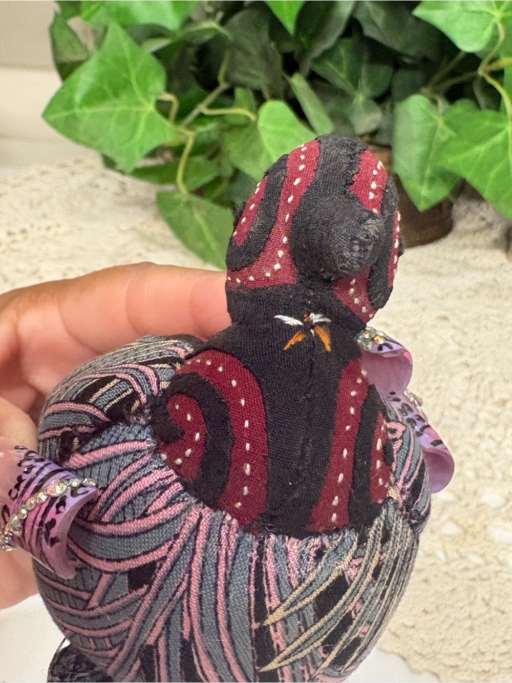 Vintage Handcrafted Bird Pin Cushion - Picture 8 of 11
